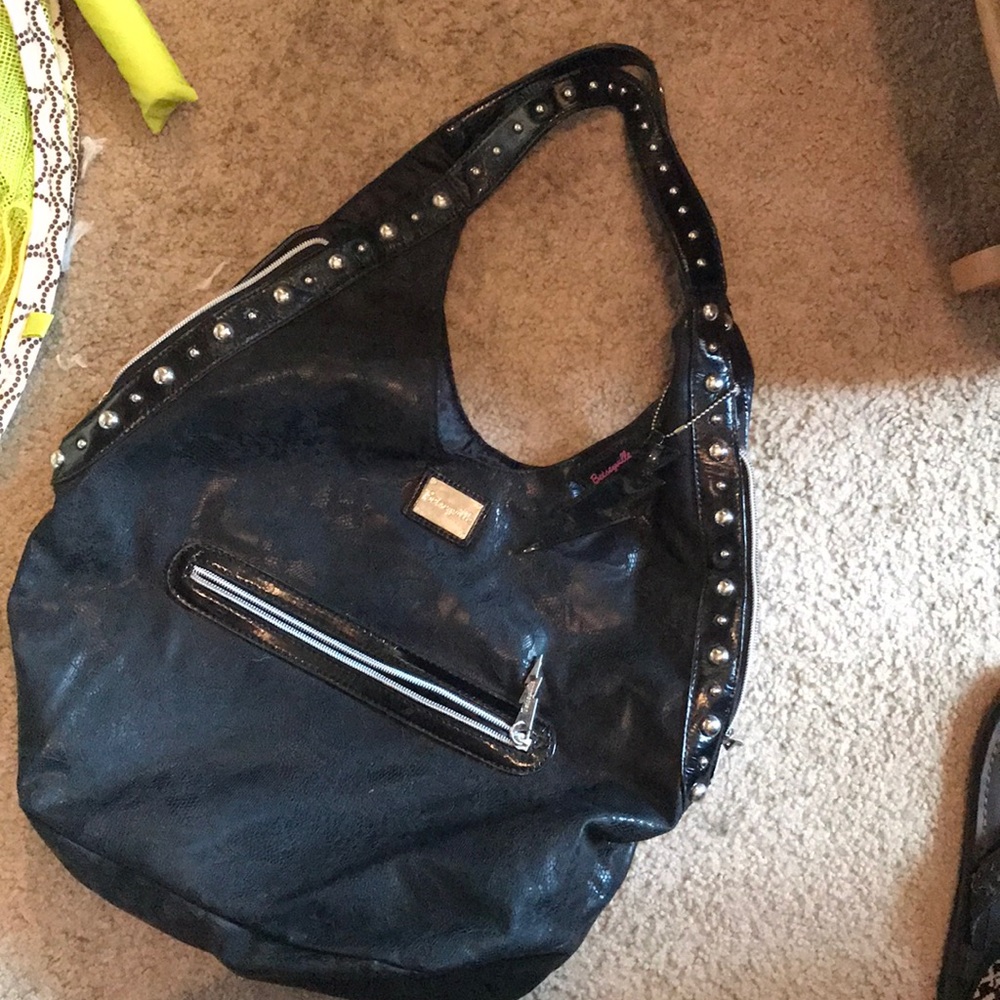 Betseyville Black Hobo Bag